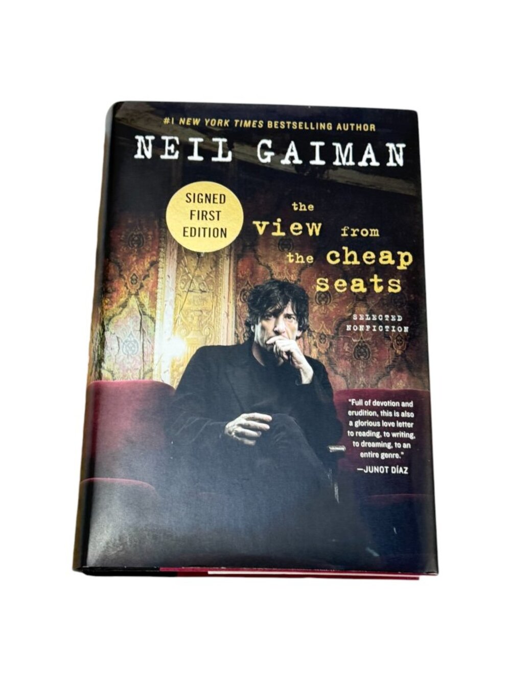 View from the‎ Cheap Seats Neil Gaiman HC DJ First Ed 2016 Autographed
